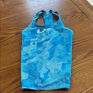 Nike Turquoise Activewear Top